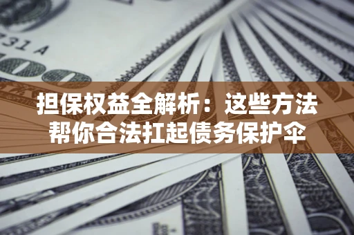 武汉担保权益全解析：这些方法帮你合法扛起债务保护伞