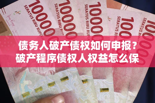 武汉债务人破产债权如何申报？破产程序债权人权益怎么保障？