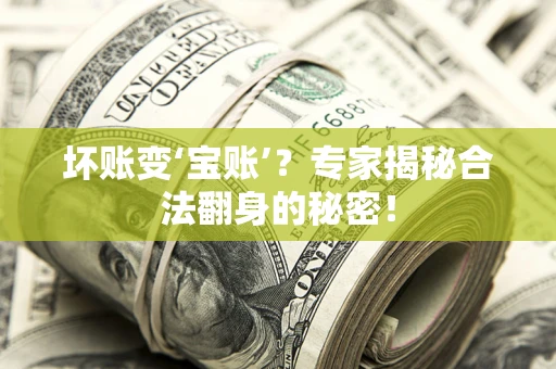 武汉坏账变‘宝账’？专家揭秘合法翻身的秘密！