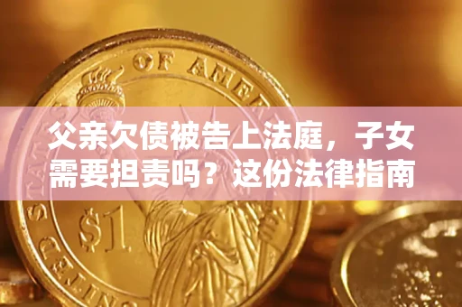 武汉父亲欠债被告上法庭，子女需要担责吗？这份法律指南必须看完