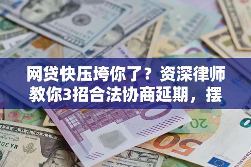 武汉网贷快压垮你了？资深律师教你3招合法协商延期，摆脱暴力催收！
