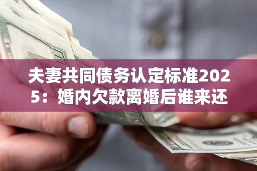 武汉夫妻共同债务认定标准2025：婚内欠款离婚后谁来还？